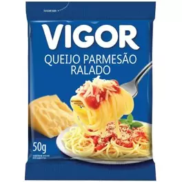 Oferta de Queijo Parmesão Ralado Pacote 50g - Vigor por R$5,75 em Atacadão