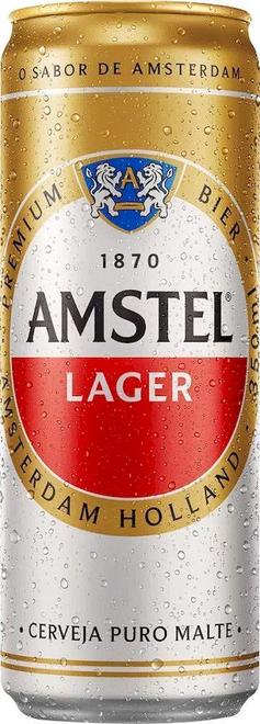 Oferta de Cerveja  Lata Sleek 350ml - Amstel por R$3,49 em Atacadão