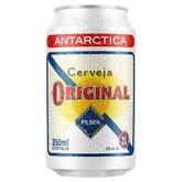 Oferta de Cerveja Antarctica Original Pilsen La 350ml por R$3,99 em Barracão Supermercado