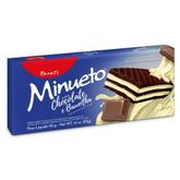 Oferta de Biscoito Wafer Parati Chocolate Com Baunilha Minueto 115g por R$2,49 em Barracão Supermercado
