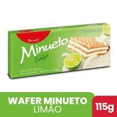 Oferta de Biscoito Wafer Parati Limao Minueto 115g por R$2,49 em Barracão Supermercado
