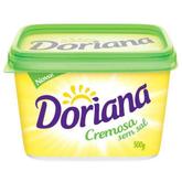 Oferta de Margarina Doriana Sem Sal 500g por R$6,79 em Barracão Supermercado