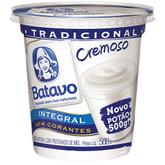 Oferta de Iogurte Cremoso Batavo Integral Tradicional 500g por R$6,49 em Barracão Supermercado