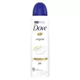 Oferta de Desodorante Antitranspirante Aerosol Dove Original 150ml por R$19,99 em Barracão Supermercado