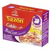 Oferta de Caldo Bacon Sazon por R$2,79 em Barracão Supermercado