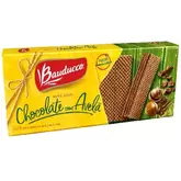 Oferta de Wafer Bauducco Chocolate Com Avelã 140g por R$3,99 em Barracão Supermercado