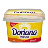 Oferta de Margarina Doriana Cremosa Com Sal 500g por R$7,99 em Barracão Supermercado