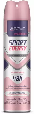 Oferta de DES ABOVE AE 90G/150ML SPORT E WOMAN por R$7,97 em Beira Alta