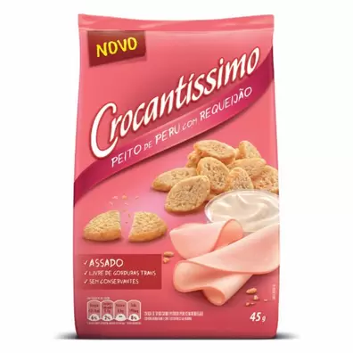 Oferta de CROCANTISSIMO PULLMAN 40G PERU/REQUEIJAO por R$2,98 em Beira Alta