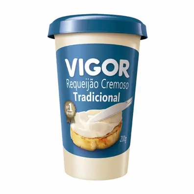 Oferta de REQUEIJAO COPO VIGOR 200G TRADICIONAL por R$9,49 em Beira Alta