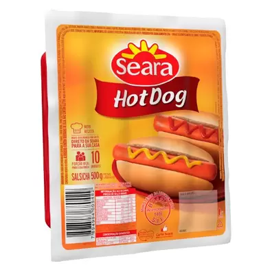 Oferta de SALS HOT DOG SEARA 500GR por R$9,99 em Beira Alta