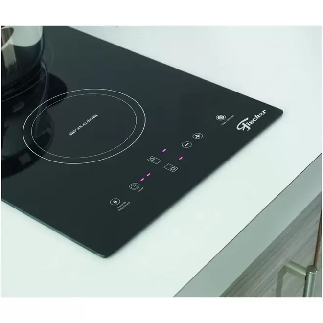 Oferta de Fogão Cooktop 2 Bocas por Indução Mesa Vitrocerâmica Fischer por R$1749 em Berlanda