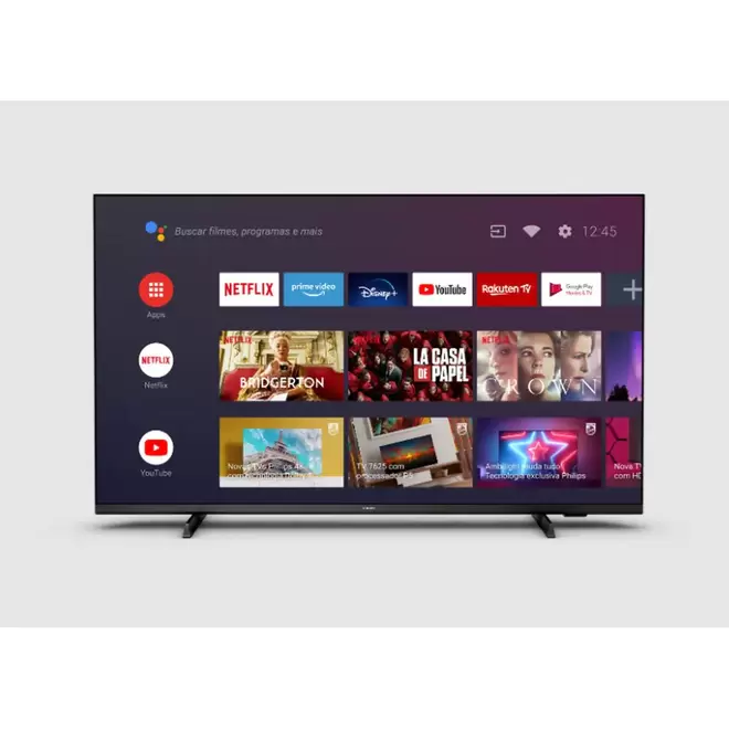 Oferta de Smart TV 55 4K Quadcore  55PUG740678 Philips por R$2499 em Berlanda