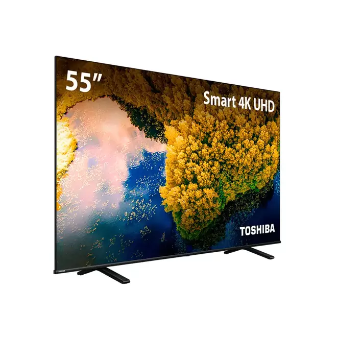 Oferta de Smart TV LED 55 Polegadas TB011M  4K Wi-Fi Toshiba por R$2899 em Berlanda