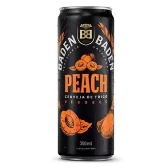 Oferta de Cerveja Peach Baden Baden 350ml por R$4,69 em Brasão Supermercados