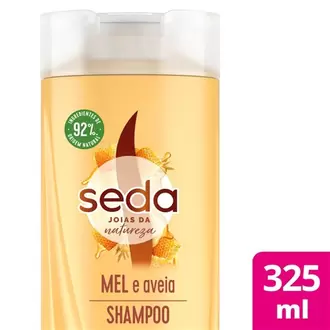 Oferta de Shampoo Joias da Natureza Mel e Aveia Seda 325Ml por R$9,99 em Brasão Supermercados