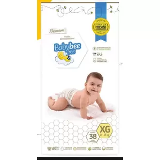 Oferta de Fralda Dermoprotetora Baby Bee Free Mega Tamanho Xg 30Un por R$69,99 em Brasão Supermercados