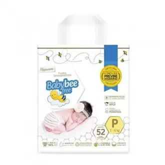 Oferta de Fralda Premium P Baby Bee com 52 Un por R$69,99 em Brasão Supermercados