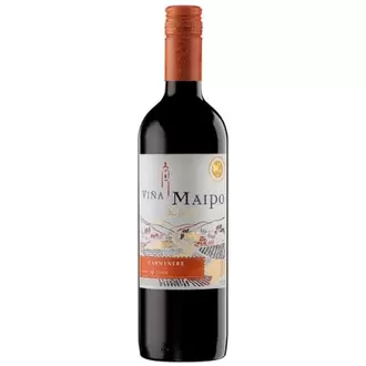 Oferta de Vinho Tinto Chileno Seco Carmenere Mi Pueblo Viña Maipo 750Ml por R$29,99 em Brasão Supermercados