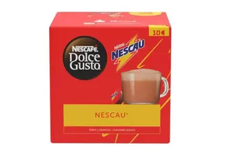 Oferta de Cápsula Nescafé Nescau Dolce Gusto 10un por R$21,99 em Brasão Supermercados