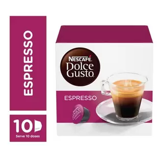 Oferta de Café Espresso Dolce Gusto Nescafé 10caps por R$21,99 em Brasão Supermercados