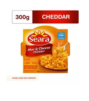 Oferta de Mac&Cheese Tradicional Seara 300g por R$8,98 em Brasão Supermercados