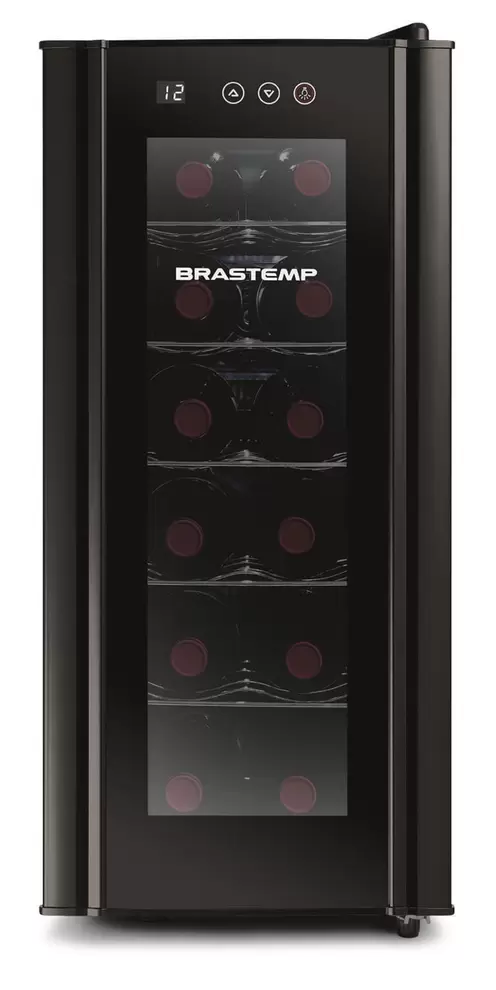 Oferta de Adega Brastemp 12 Garrafas com painel touch - BZC12BE por R$799 em Brastemp