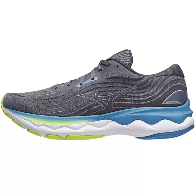 Oferta de Tênis de Corrida Masculino Mizuno Wave Skyrise 4 Cinza por R$349,99 em C&A