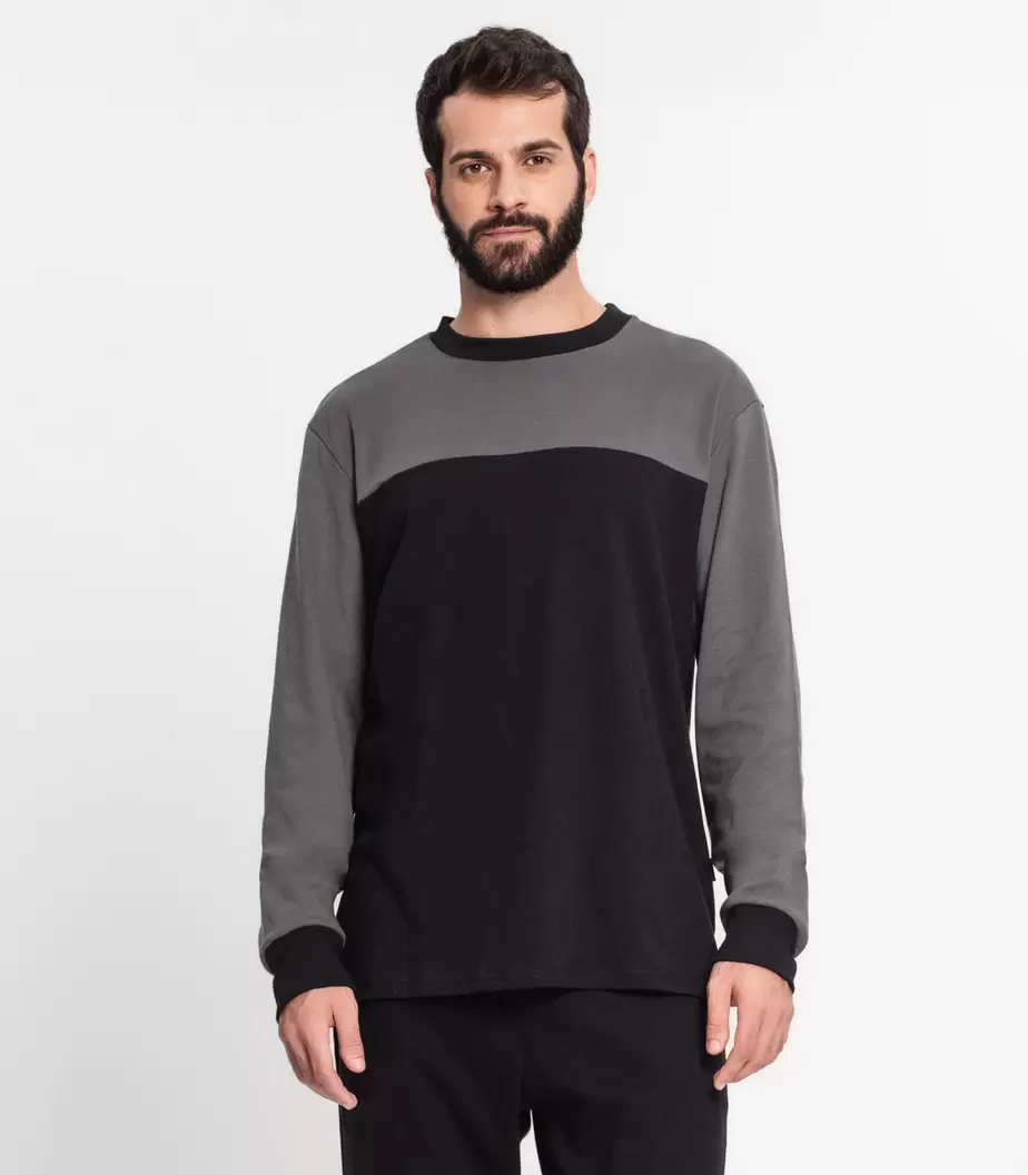 Oferta de Blusão Suedine Masculino Kohmar Cinza por R$39,99 em C&A