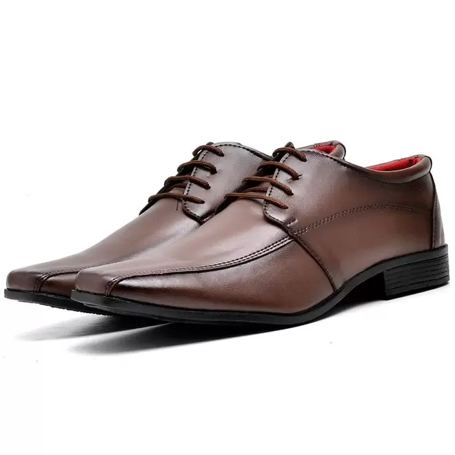 Oferta de Sapato Social Masculino DUBUY 804FG Marrom por R$89,99 em C&A