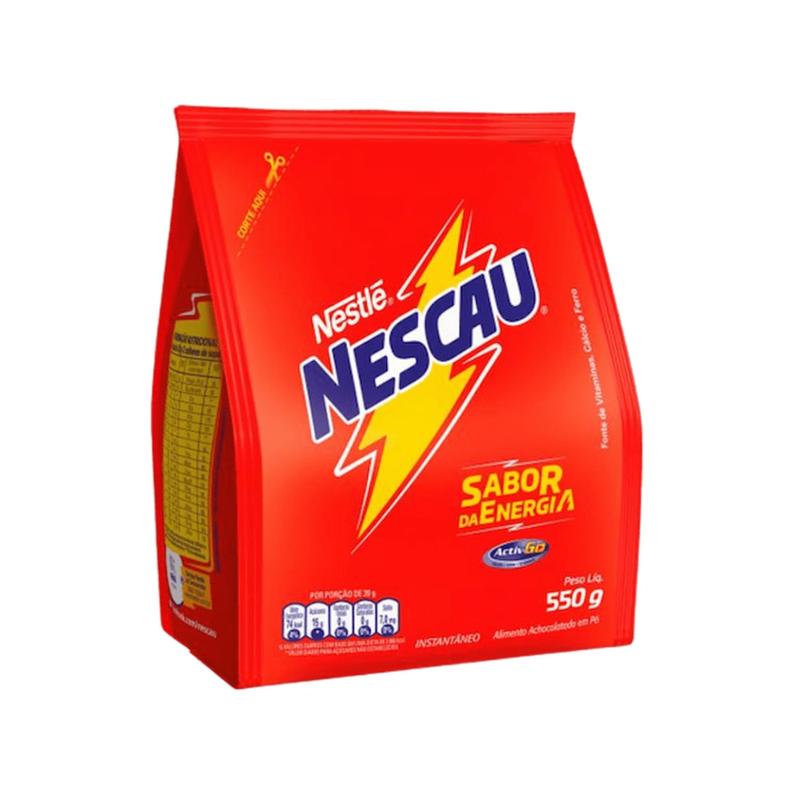Oferta de Achocolatado Nescau Actgo Sache 550G por R$13,99 em Casa do Sabão