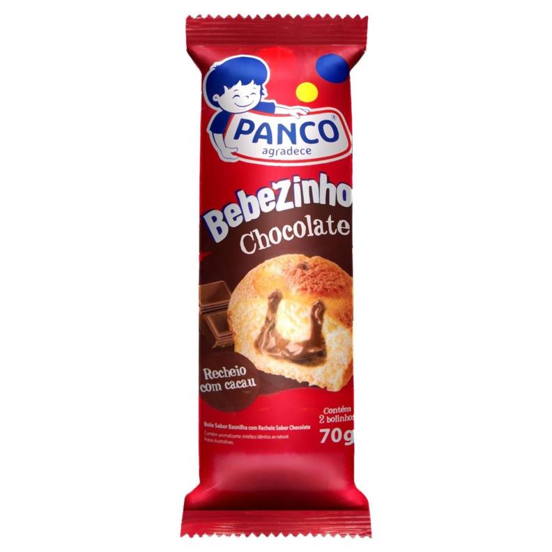 Oferta de Bolo Panco Bebe Chocolate 70G por R$4,19 em Casa do Sabão