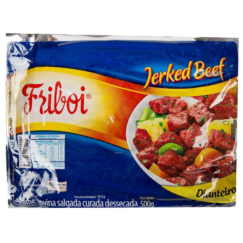 Oferta de Jerked Beef Friboi Dianteiro 500G por R$25,99 em Casa do Sabão
