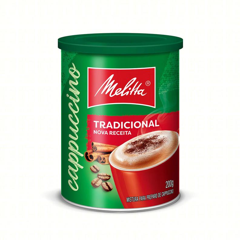 Oferta de Cappuccino Melitta Tradicional 200G por R$14,39 em Casa do Sabão