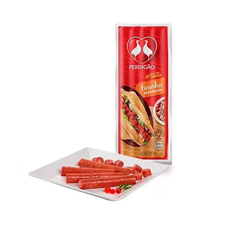 Oferta de Linguiça Mista Fina Defumada Perdigao 500G por R$12 em Casa do Sabão