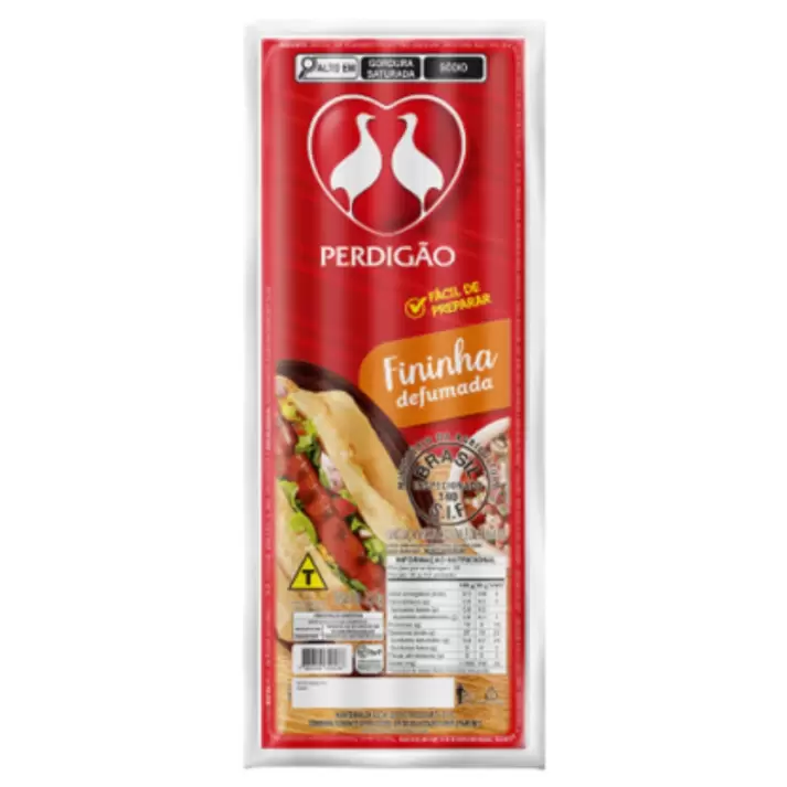 Oferta de Linguiça Mista Fina Defumada Perdigao 500G por R$12 em Casa do Sabão