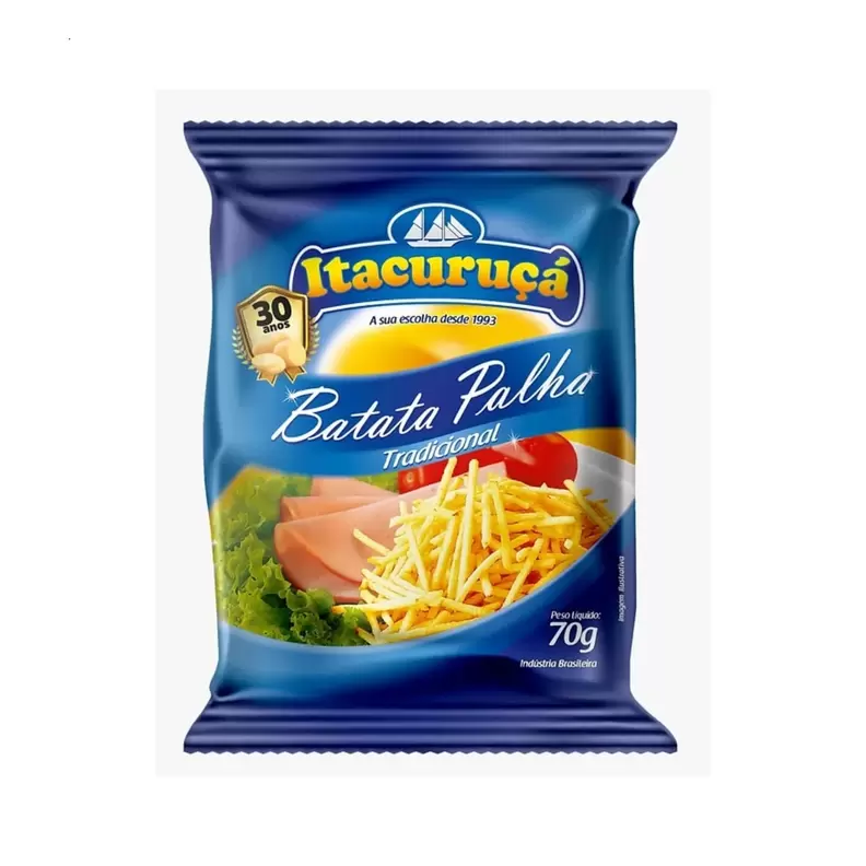 Oferta de Batata Palha Itacuruca 70G por R$3,69 em Casa do Sabão