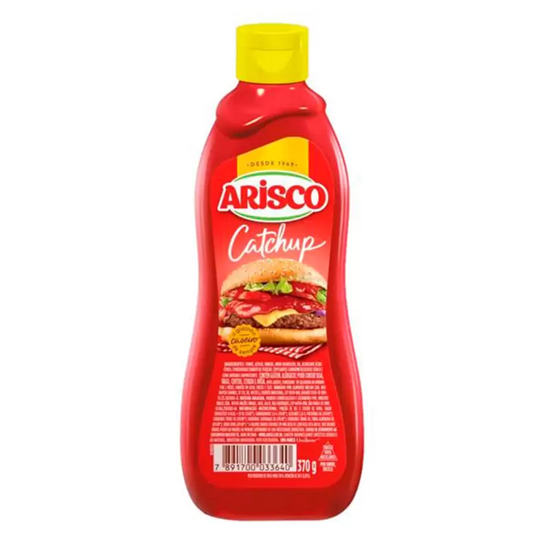 Oferta de Catchup Arisco Tradicional 370G por R$7,99 em Casa do Sabão