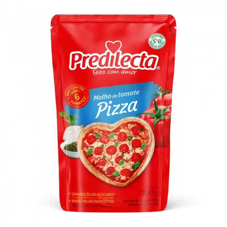 Oferta de Molho De Tomate Predilecta Pizza Sache 300G por R$2,99 em Casa do Sabão