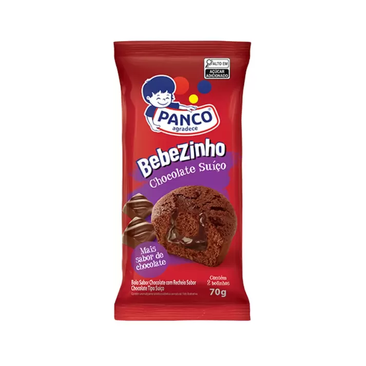 Oferta de Bolo Panco Bebezinho Chocolate Suiço 70G por R$4,69 em Casa do Sabão