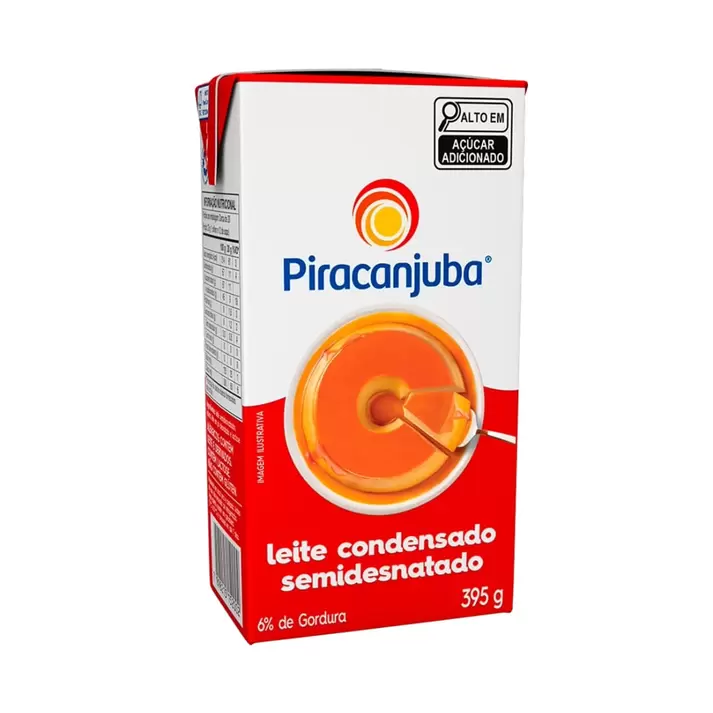 Oferta de Leite Condensado Piracanjuba Semidesnatado Tp 395G por R$5,99 em Casa do Sabão