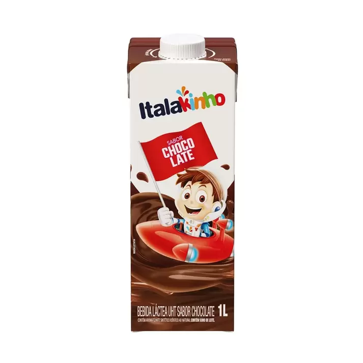 Oferta de Bebida Lactea Italac Chocolate Com Tampa 1L por R$5,99 em Casa do Sabão