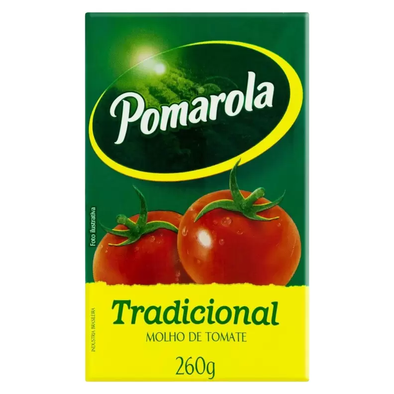 Oferta de Molho De Tomate Pomarola Tradicional Tp 260G por R$3,19 em Casa do Sabão