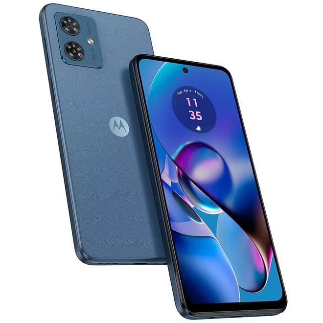 Oferta de Smartphone Motorola Moto G54 256GB Azul Vegan 5G 8GB RAM 6,5" 16MP Dual Chip por R$1449 em Casa e Vídeo