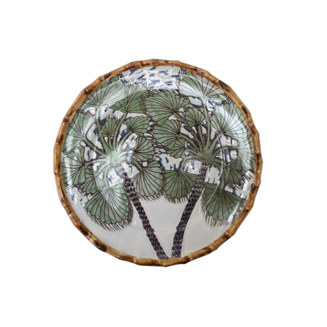 Oferta de Prato Raso Desenho Palmeira por R$79 em Cecilia Dale