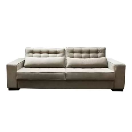 Oferta de Sofá Genebra Retrátil 3 Lugares  G2 - 2,40X0,90X0,95M por R$9219 em Cecilia Dale