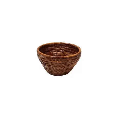 Oferta de Suporte Em Rattan Para Bowl - 16X9 Cm por R$49,5 em Cecilia Dale