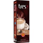 Oferta de Cápsula Tres 3 Corações Café Com Leite 10 Unids. De 9g por R$19,98 em Cidade Supermercados