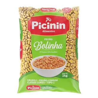 Oferta de Feijão Bolinha Picinin Pacote 1kg por R$9,99 em Cocipa