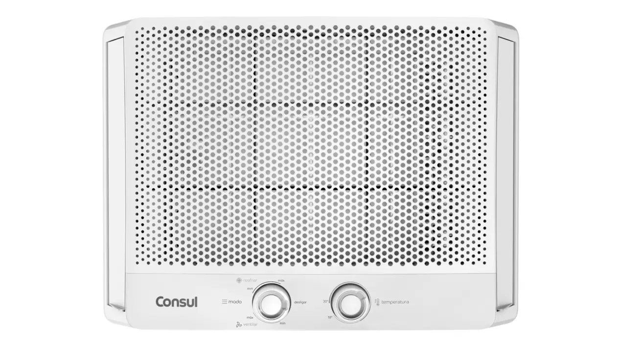 Oferta de Ar condicionado janela 7500 BTUs Consul frio com design moderno - CCB07FB por R$2038 em Consul